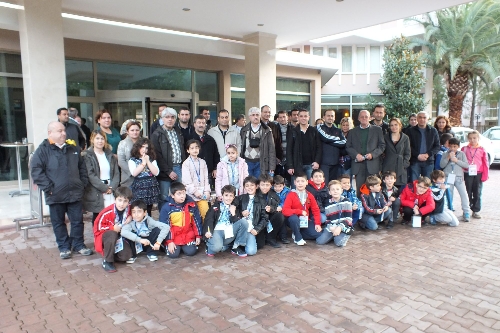 1200 öğrenci satranç turnuvası için Kemer'de