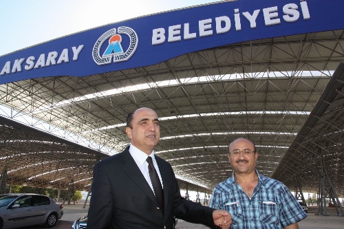 16 bin metrekare kapalı alana sahip pazar yeri açılmak için gün sayıyor