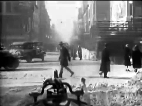 1920'lerin New York'u bir itfaiye aracının kamerasında