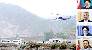  İran Cumhurbaşkanını ve beraberindekileri taşıyan helikopterin bulunması için arama çalışmaları sürüyor