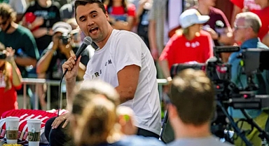 israil destekçisi ve islam düşmanı Charlie Kirk Suikasta Kurban Gitti