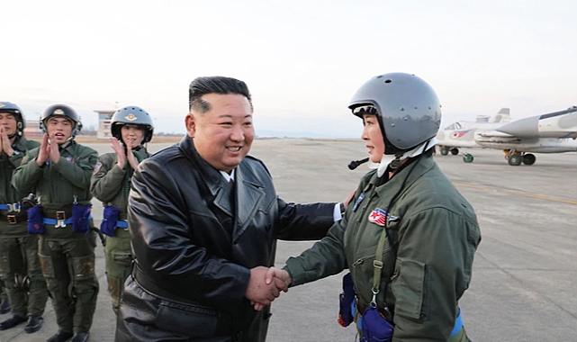 Kim Jong Un, Hava Kuvvetlerini “Yeni Stratejik Askeri Varlıklarla” Donatma Sözü Verdi