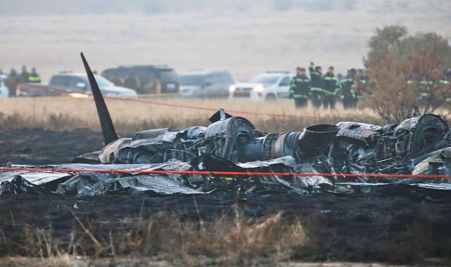 Türk askeri nakliye uçağı Gürcistan’da düştü En az 20 asker bulunuyordu