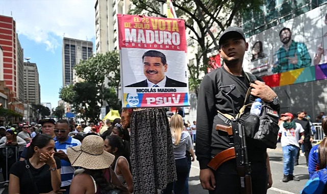 Venezuela halkından ABD’ye protesto Maduro’ya yönelik operasyon “alçakça bir kaçırma”