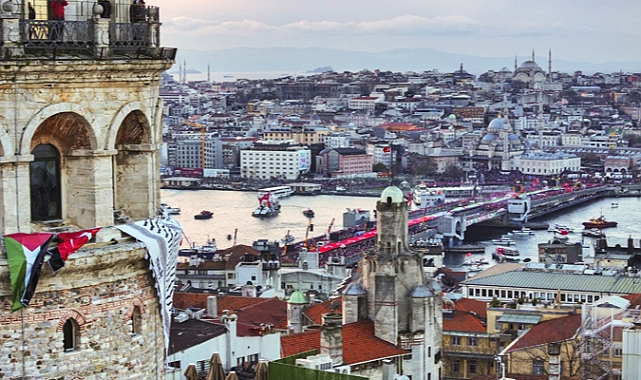 Yeni Yılın İlk Gününde İstanbul’da Filistin’e Büyük Destek Yürüyüşü