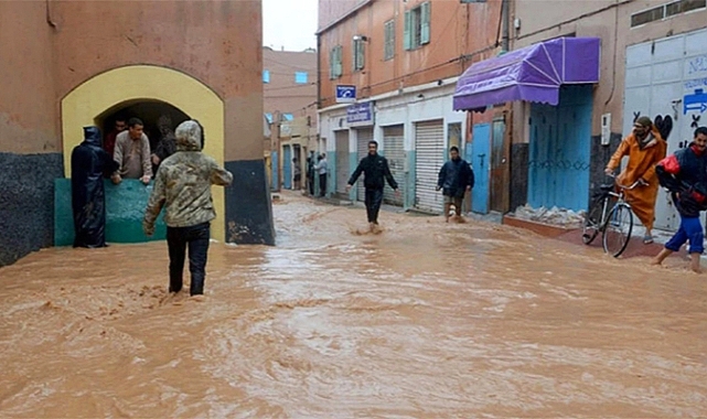 Fas’ın kuzeybatısında sel alarmı, 143 binden fazla kişi tahliye edildi