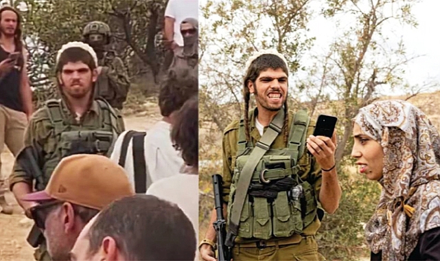 İtalyan Dergisinden: Batı Şeria’da ki israil'li işgalcinin Filistin'li bir kadına yönelik saldırısını belgeledi