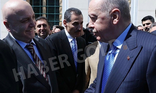 Kapalı Çarşı Başkanı İlhami Yazıcı, Cumhurbaşkanı Recep Tayyip Erdoğan ile Görüştü