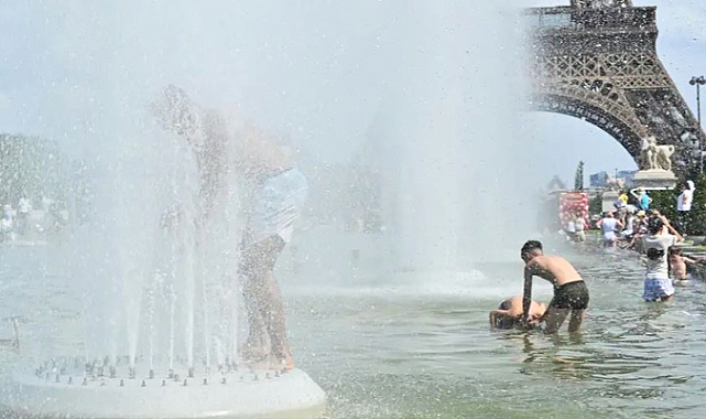 Avrupa’da Kavurucu Sıcaklar: Fransa Tarihi Sıcaklık Rekorunu Kırdı