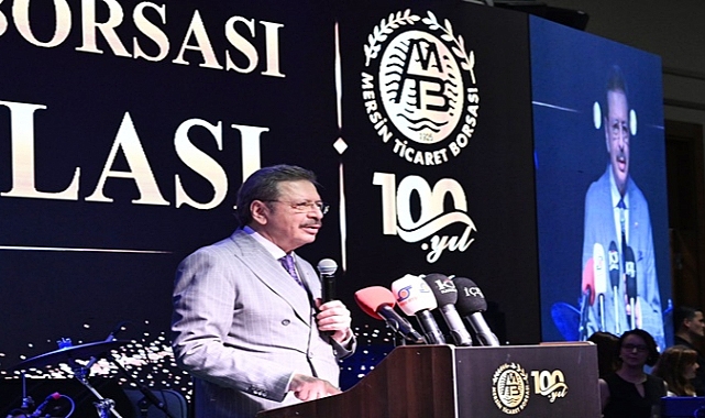 Mersin Ticaret Borsası Bir Asrı Geride Bıraktı: 100. Yıl Gururu