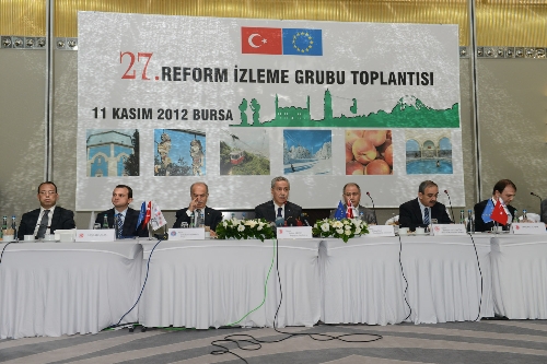 27. Reform İzleme Grubu toplantısı Bursa'da başladı (1)
