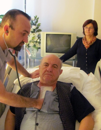 4 damarı tıkalı babasını by pass ameliyatı ile yeniden sağlığına kavuşturdu
