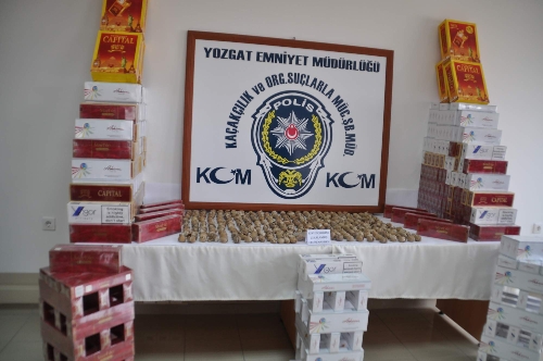 500 tane ceviz içerisine konulmuş eroin ele geçirildi