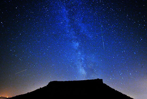 Meteor yağmuru bu yıl daha az görüldü