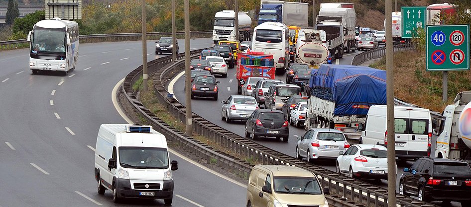 TEM'de bayram yoğunluğu başladı