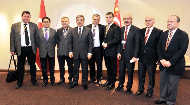 Cumhurbaşkanı Gül Letonya'da