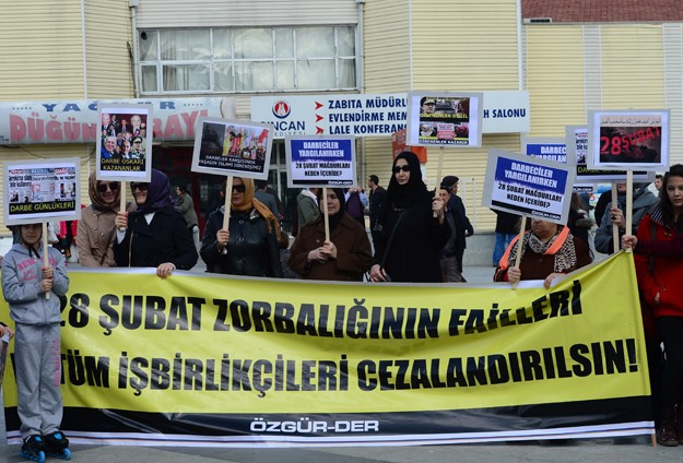 28 Şubat'ın 18. yılı Sincan'da protesto edildi