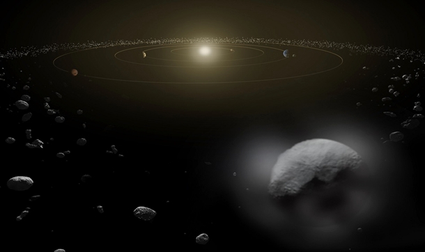 Güneş Sistemi'ndeki cüce gezegen Ceres'te su bulundu