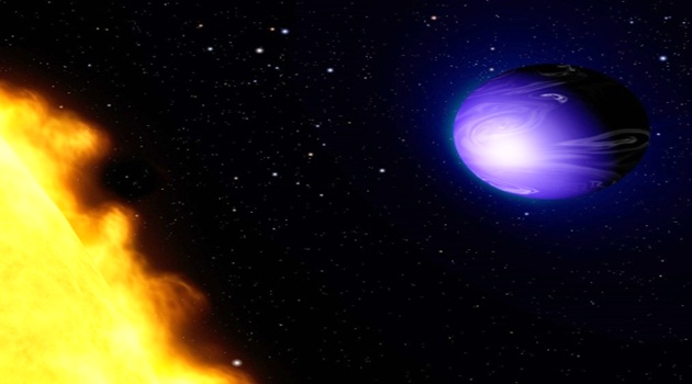 Cam yağmurlarıyla yıkanan 'mavi' gezegen keşfedildi