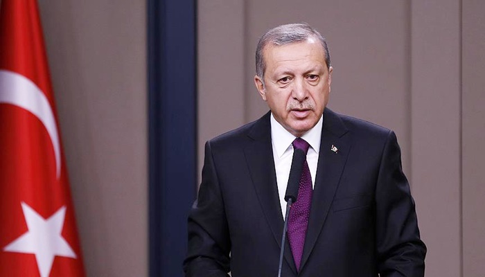 Erdoğan'dan şehit ailelerine taziye telgrafı