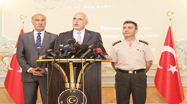 Amacımız pankart, döviz ve resimleri kaldırmaktı