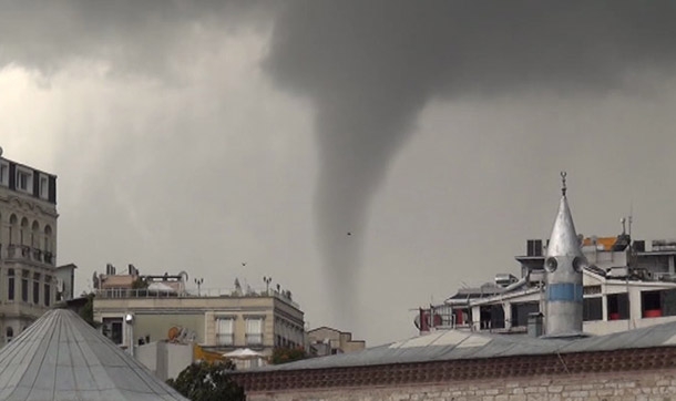 Hortum Taksim'den görüntlendi