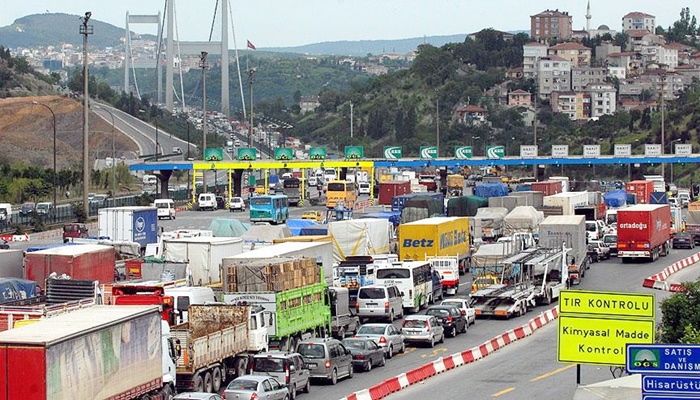 Köprü ve otoyol gelirleri 5 ayda 512 milyon lirayı aştı