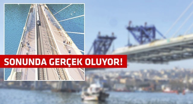 İşte Türkiye'nin ilk metro köprüsü