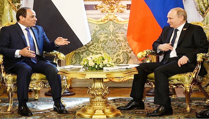 Sisi 2 yılda üçüncü kez Rusya'yı ziyaret ediyor