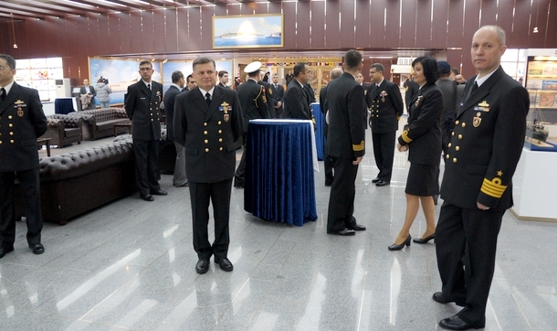 Deniz Harp Okulu kapılarını basına açtı