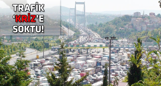 Sıkışan trafik için kriz masası