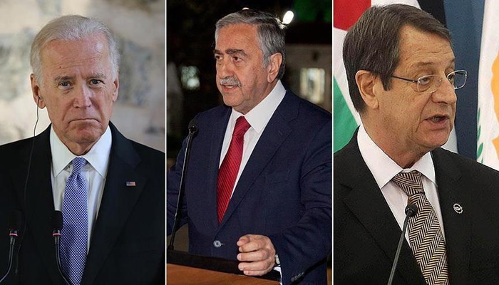 Biden, Akıncı ve Anastasiadis telefonda görüştü