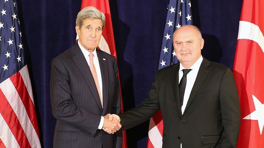 Dışişleri Bakanı Sinirlioğlu Kerry ile görüştü