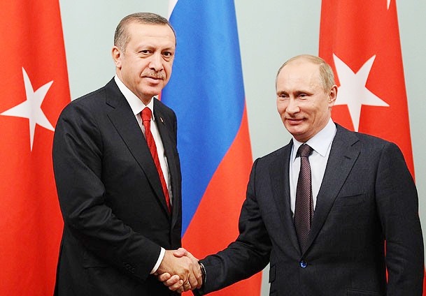 Erdoğan-Putin görüşmesi başladı