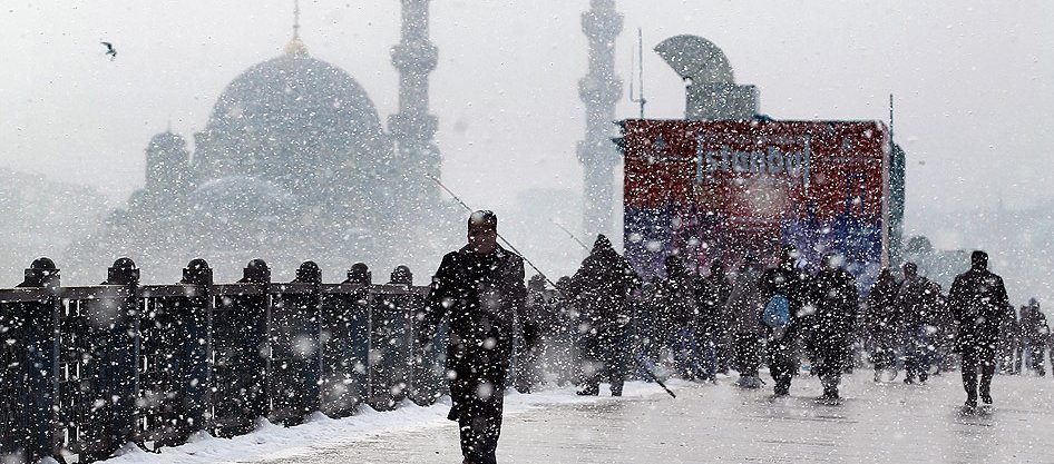 İstanbul'a kar geliyor