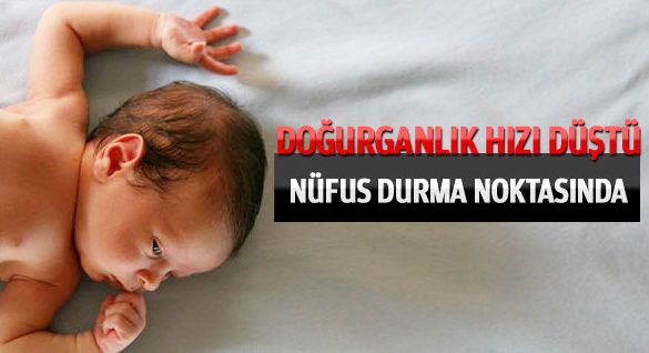 Türkiye'de Doğurganlık Hızı Düştü