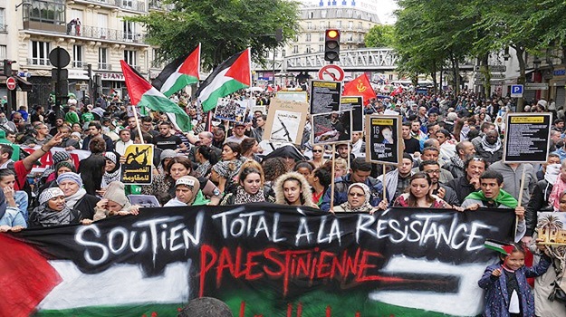 Paris'te İsrail'i protesto yasağı tepki çekiyor