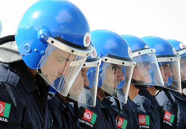 Eğitimleri Türk polisinden