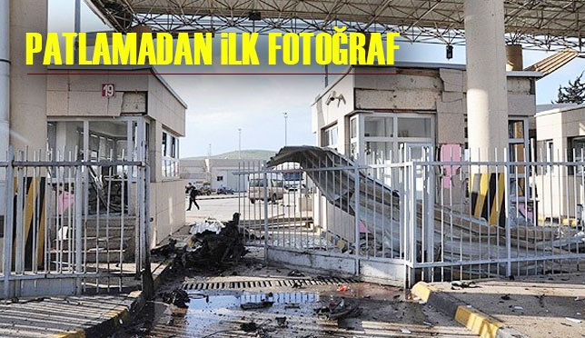 Sınır kapısında büyük patlama 9 ölü, 30 yaralı