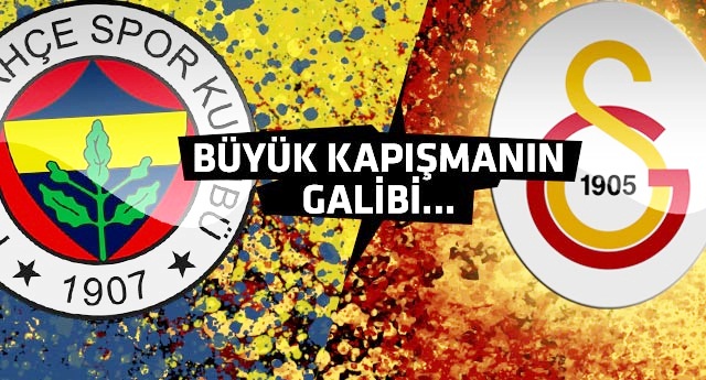 Fenerbahçe ve Galatasaray taraftarının büyük kapışması!