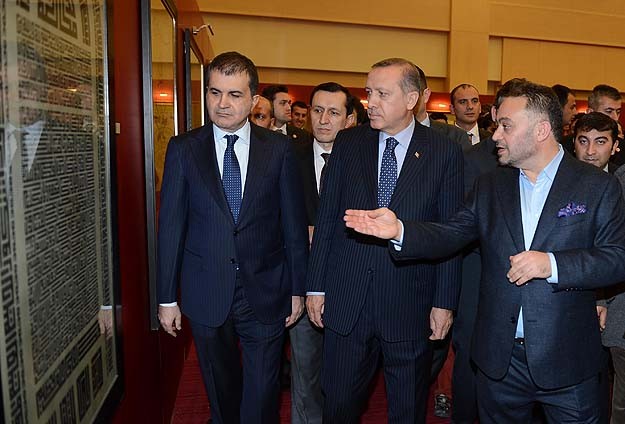 Başbakan Erdoğan Hilye-i Şerif Sergisi'ni açtı