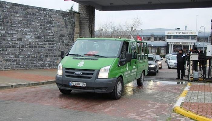 MHP'li Akyıldız'ın cenazesi Adli Tıp'tan alındı