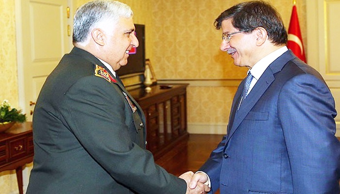Davutoğlu Özel'i kabul etti