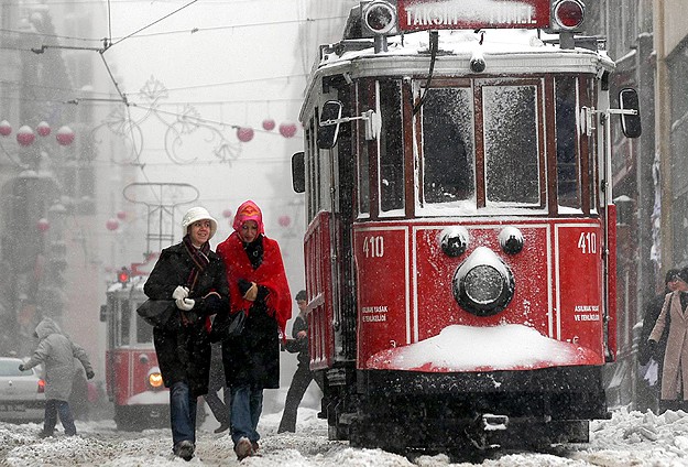 İstanbul için soğuk hava ve kar uyarısı