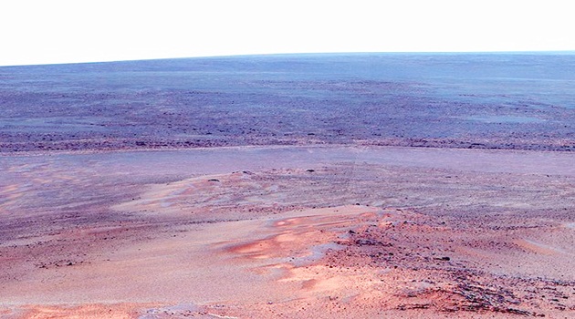Mars'ta su var