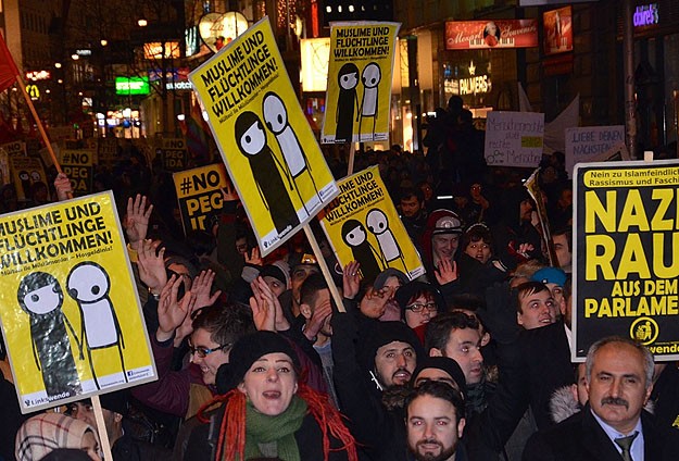 İsveç'te PEGIDA protestosu