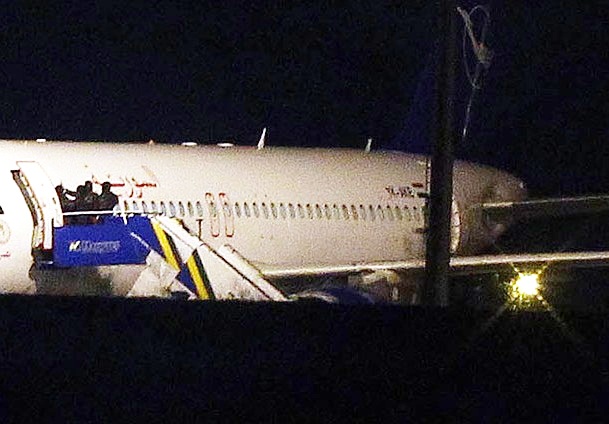 Suriye uçağı kalkış yaptı