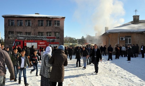 Midyat'ta okulun kazanı patladı: 7 yaralı