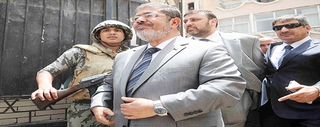 Gözaltına alınan Mursi ev hapsinde tutulacak
