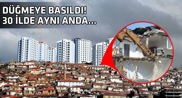 Büyük yıkım için tarih belli oldu